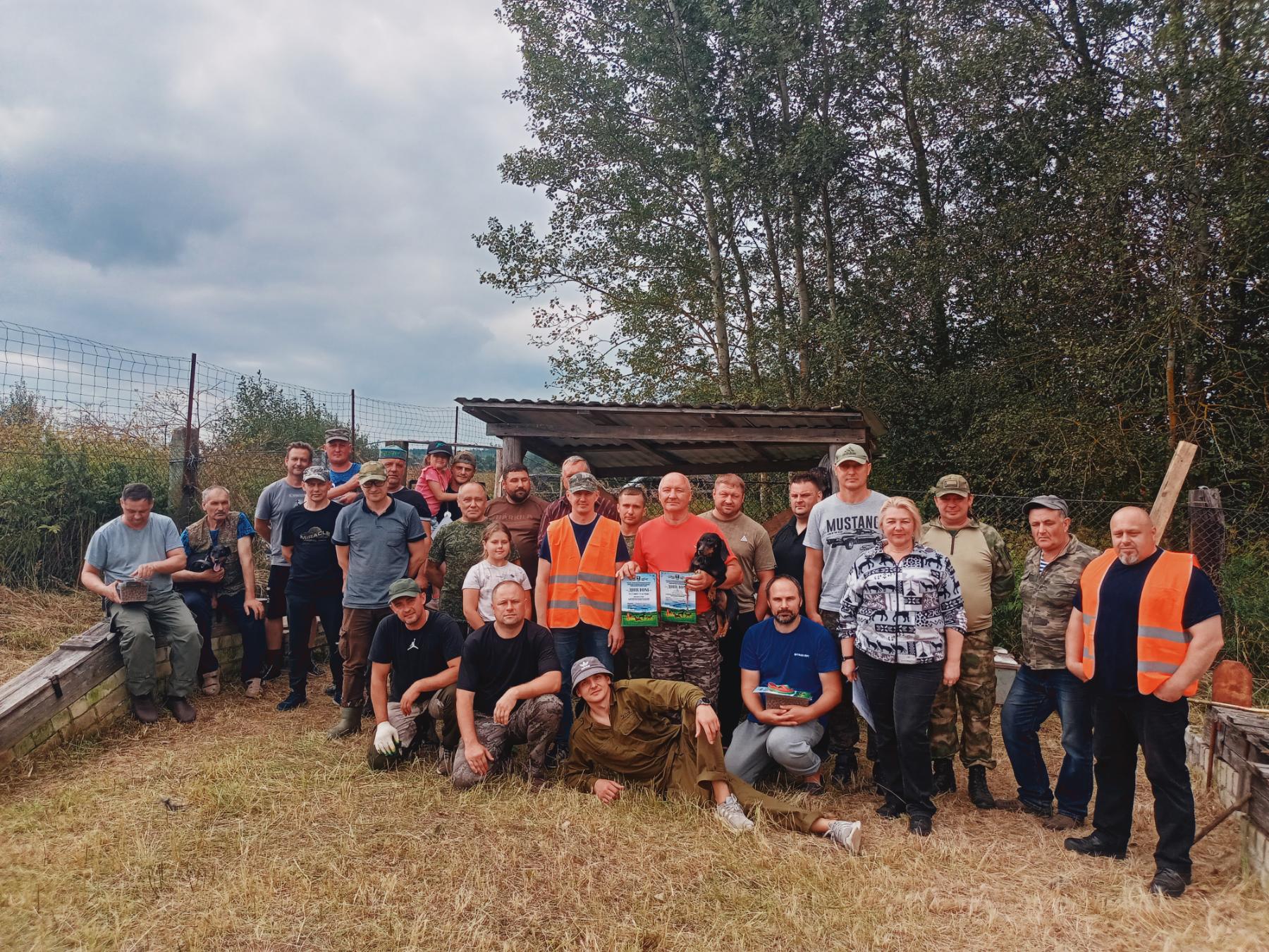 Успешно завершились Докшицкие межрайонные кинологические испытания